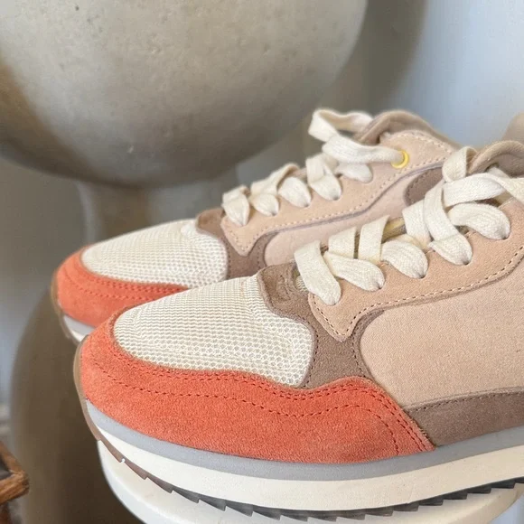 HOFF Women's Athletic Shoes in Orange, Tan, and Cream - Picture 11 of 13